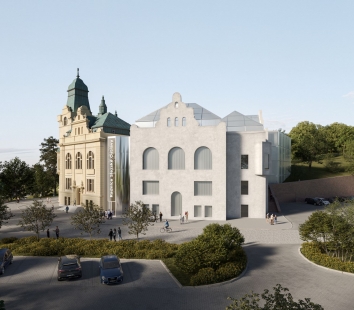 Přístavba radnice ve Slezské Ostravě vznikne podle návrhu ateliéru A8000