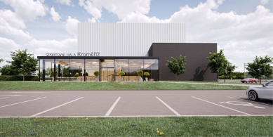 The Kroměříž Town Hall wants to start the construction of a multifunctional sports hall this year - foto: atelier-r
