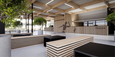 The Kroměříž Town Hall wants to start the construction of a multifunctional sports hall this year - foto: atelier-r