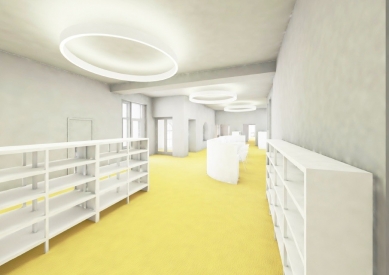 The main building of the Pilsen library will undergo modernization for 250 million CZK - foto: Veselák + Toman architekti