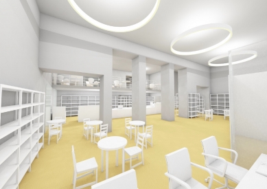 The main building of the Pilsen library will undergo modernization for 250 million CZK - foto: Veselák + Toman architekti