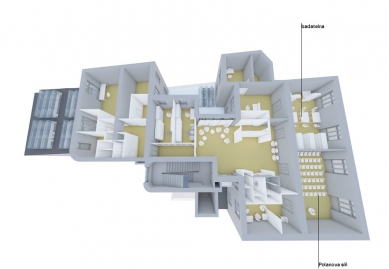 The main building of the Pilsen library will undergo modernization for 250 million CZK - foto: Veselák + Toman architekti