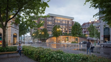 The Prague square of Miloš Forman will be transformed according to the design of the Danish studio ADEPT