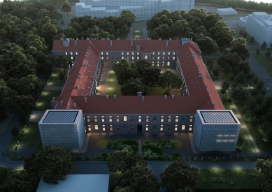 NPÚ announced a tender for the renovation of the Prague Invalidovna for 2.15 billion crowns - foto:  Petr Hájek Architekti