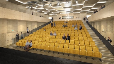 The construction of the Rožnov Cultural Center will begin as planned at the turn of spring and summer - Visualization - foto: ARCHTEAM