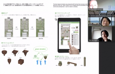 Future Talks 11 : Hirokazu Suemitsu  - Resola Imaizumi Terrace (2021) - foto: Shared online meeting