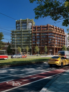 Developer postaví na Nových Sadech v Brně blok čtyř budov s 243 byty - Rezidenční projekt Nová Amerika - foto: Crestyl