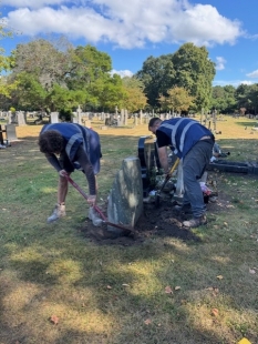 Pocta Ernstu Wiesnerovi - Obnova náhrobku Ernsta Wiesnera, červen 2025