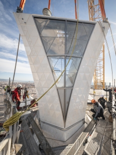 <Sagrada Familia> has reached its highest point, the tower rises to a height of 172.5 meters.</Sagrada Familia> - foto: Pep Daude