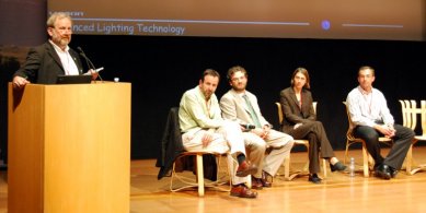 VELUX Daylight Symposium 2007 - Jan Ejhed, John Mardaljevic, Zack Rogers, Dr. Magali Bodart a Henrik Wann Jensen. - foto: Martin Rosa