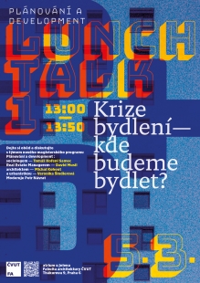 Planning and Development - New Study Program at the Faculty of Architecture, Czech Technical University