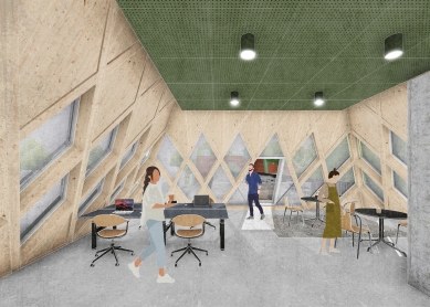 Soutěž na proměnu Středočeské knihovny v Kladně vyhrál Ateliér Akorát