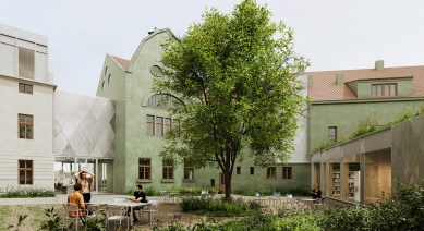 Soutěž na proměnu Středočeské knihovny v Kladně vyhrál Ateliér Akorát