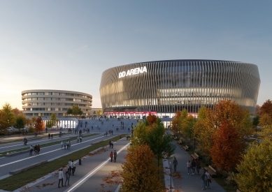 Stavba pardubické arény pro 22.300 lidí začne asi v létě, má stát 12,5 mld. Kč - foto:  OVA