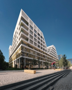 OBERMEYER HELIKA is the general designer of the Hagibor Kappa residential building - foto: © CRESTYL / Ian Bryan Architects