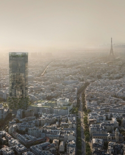 Pařížská věž Montparnasse se kvůli rekonstrukci na několik let zavírá - foto: RPBW