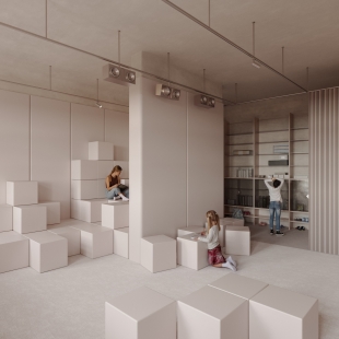 Soutěž na vzdělávací centrum Pražského hradu vyhráli RDTH architekti - Vizualizace - foto: ZAN studio