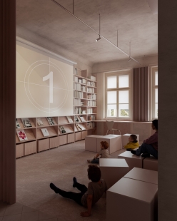 Soutěž na vzdělávací centrum Pražského hradu vyhráli RDTH architekti - Vizualizace - foto: ZAN studio