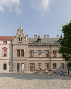 Soutěž na vzdělávací centrum Pražského hradu vyhráli RDTH architekti - Vizualizace - foto: ZAN studio