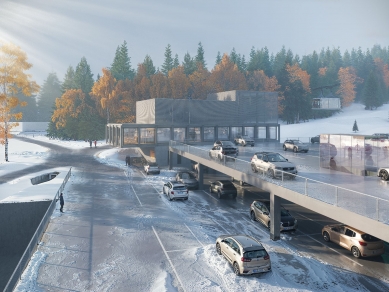 The city leadership is not keen on building the controversial cable car mid-station on Ještěd - foto: SIAL / Statutární město Liberec