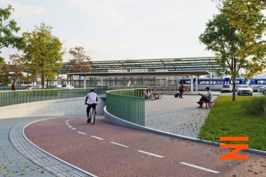 Nejlepší řešení dopravního terminálu v Liberci navrhlo studio OV Architekti - foto: Opočenský Valouch Architekti