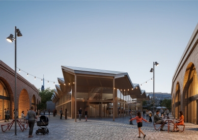 Penta vybrala v soutěži architekty nové odbavovací haly nádraží Florenc - foto: UPSTRUCTURE s.r.o.