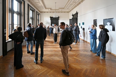 Reflection on Open House Brno 2026 - Berl Palace - Museum by Heinrich Ferstel at Moravian Square 15 - foto: Petr Šmídek, 2026