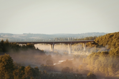 The competition for the bridges of the new railway in Vysočina was won by Boele and Blank architects