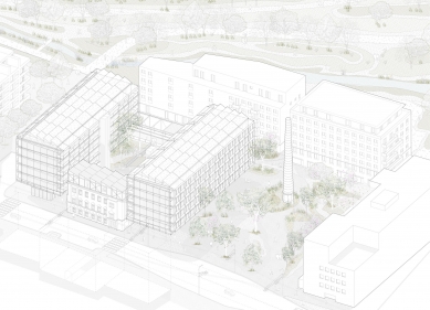 The competition for the new square and residential building in H. Králové was won by architects from Spain