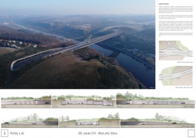 Stát vybral podobu mostu přes Vltavu na Pražském okruhu v Suchdole