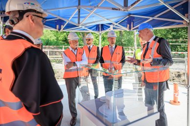 President Petr Pavel visited the construction of the church in Neratovice