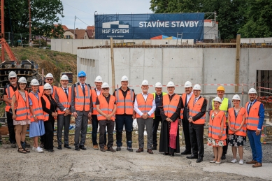 President Petr Pavel visited the construction of the church in Neratovice