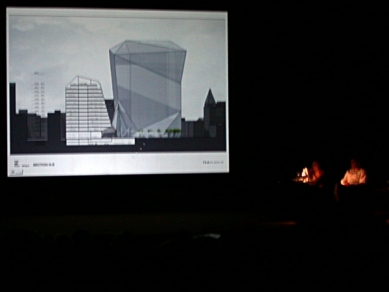 Pražská přednáška FOA - Skyscraper, London - foto: Petr Šmídek, 2005