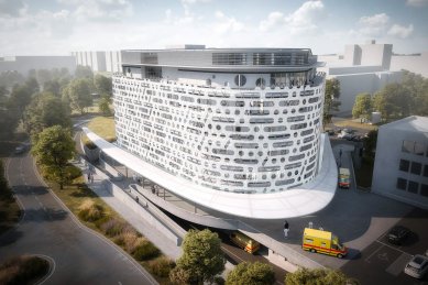 In Hradec Králové, the construction of an infectious disease clinic worth more than a billion has begun - foto: DOMY ARCHITECTS