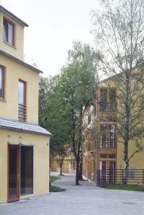 Poctu ČKA za rok 2026 získal Ladislav Lábus - Dům pečovatelské služby Vyšehrad, 1997, Český Krumlov - foto: ateliér Lábus AA