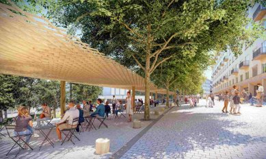 Praha 10 selected the design for the future appearance of Svatopluk Čech Square