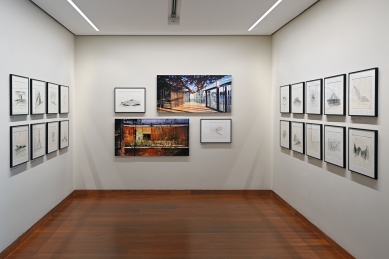 Kengo Kuma: The Magic of the Gaze by Erieta Attali - exhibition at Tchoban Foundation - foto: Petr Šmídek, 2026