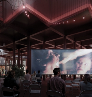 The modular object in the Zlín housing estate Jižní Svahy will be named re:public - Visualization - foto: CHYBIK+KRISTOF