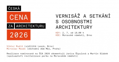 The opening of the ČCA exhibition in Brno will offer a meeting with Viktor Rudiš and Miroslav Masák