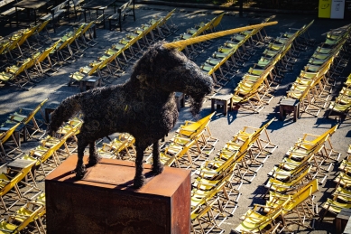 The film Public Space focuses on the works of František Skála in the landscape and in the city