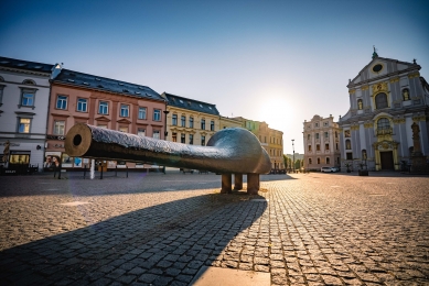 The film Public Space focuses on the works of František Skála in the landscape and in the city