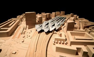 První Architekturloge v České republice - Vídeňské nové Hlavní vlakové nádraží na Südtiroler Platz - foto: © Albert Wimmer