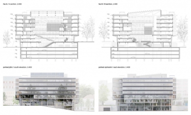 The competition determined the design of the new Brno city hall building, which will be more transparent and economical - foto: Tempo architekti