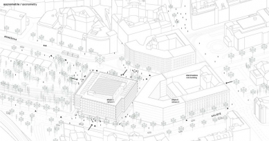 The competition determined the design of the new Brno city hall building, which will be more transparent and economical - foto: Tempo architekti