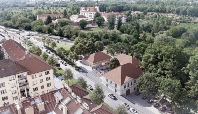 Prague 6 selected the winning proposal for the completion of the Kaštan Cultural Center