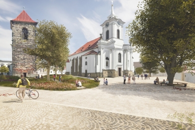 Český Brod pokračuje v přípravě rozsáhlé obnovy náměstí v historickém centru - foto: ATELIER 111 architekti