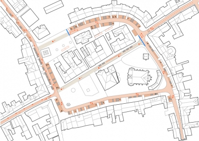 Český Brod pokračuje v přípravě rozsáhlé obnovy náměstí v historickém centru - foto: ATELIER 111 architekti