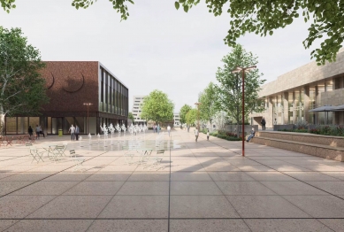 Prague 8 has chosen the future shape of the space near the Ládví metro station C