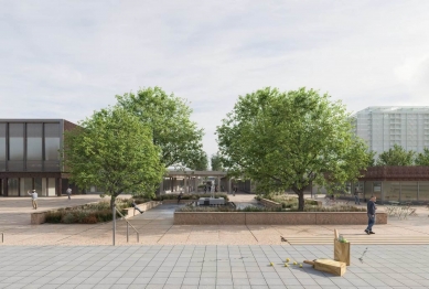 Prague 8 has chosen the future shape of the space near the Ládví metro station C