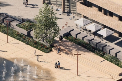 Prague 8 has chosen the future shape of the space near the Ládví metro station C